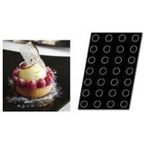 PASTRY TRAY FLEXIPAN REF 01896 28 HALF SPHERES 58MM DEPTH 31MM 591x364/600x400MM TRAYS - Mabrook Hotel Supplies